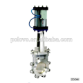 China made hot sale POV wafer pneumatic knife gate valve